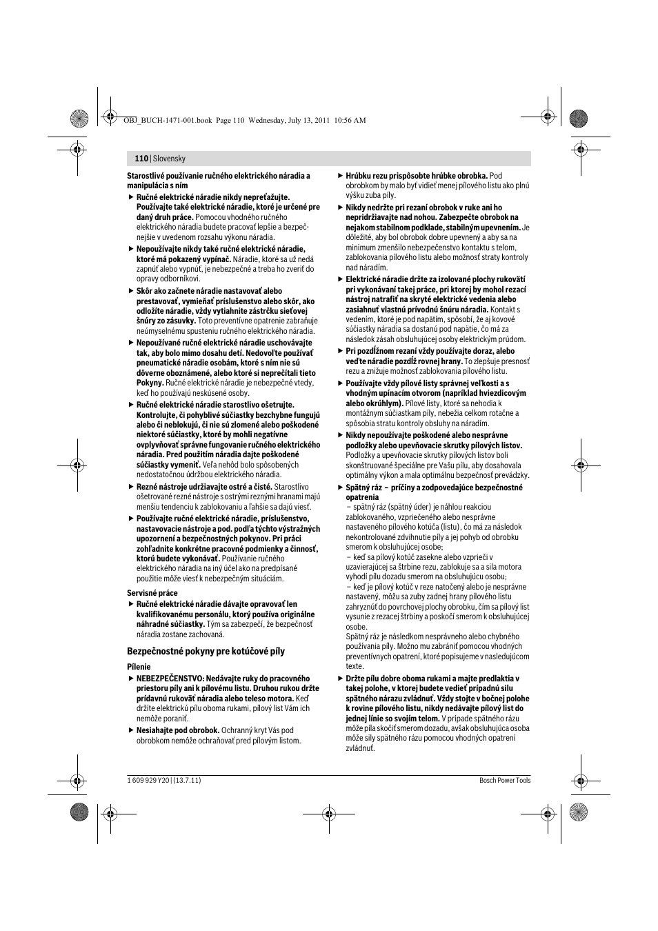 Bosch GKT 55 GCE Professional User Manual | Page 110 / 208