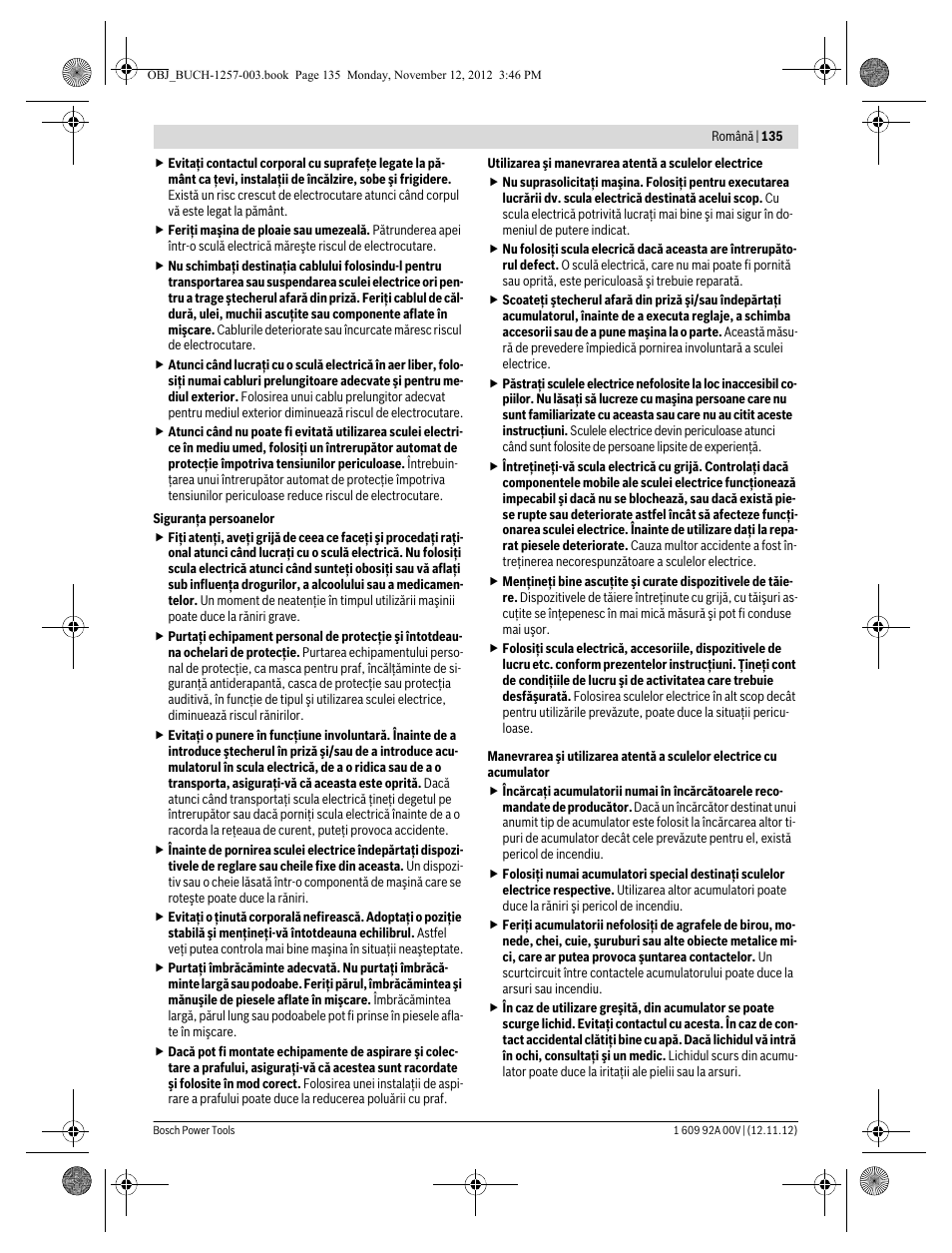 Bosch GST 18 V-LI Professional User Manual | Page 135 / 206