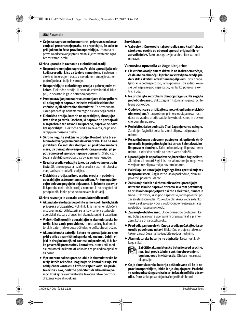 Bosch GST 18 V-LI Professional User Manual | Page 156 / 206