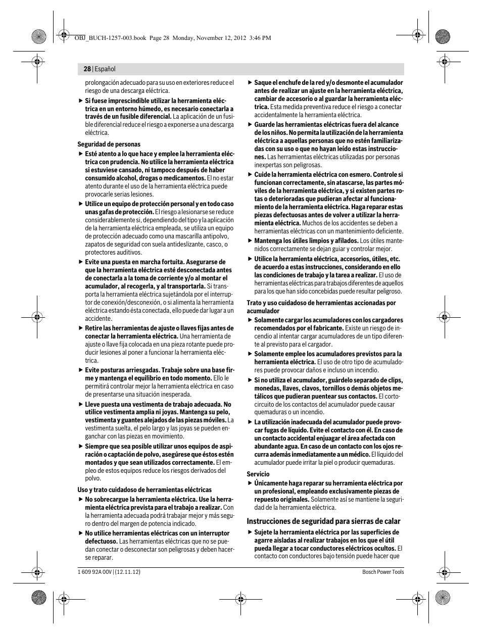 Bosch GST 18 V-LI Professional User Manual | Page 28 / 206