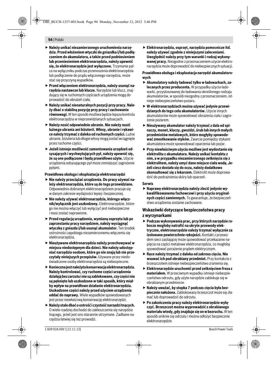 Bosch GST 18 V-LI Professional User Manual | Page 94 / 206