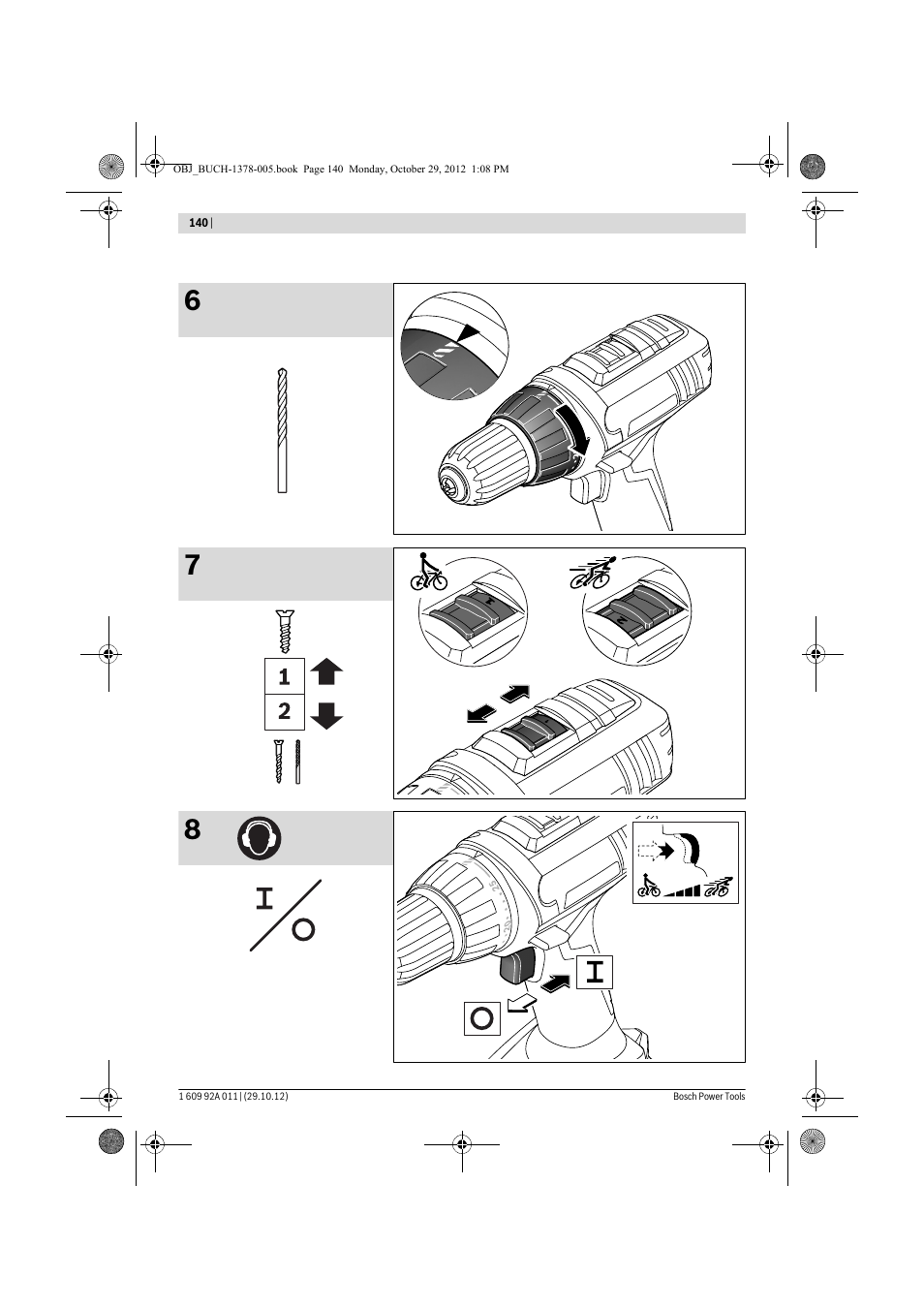 Bosch GSR 1800-LI Professional User Manual | Page 140 / 141