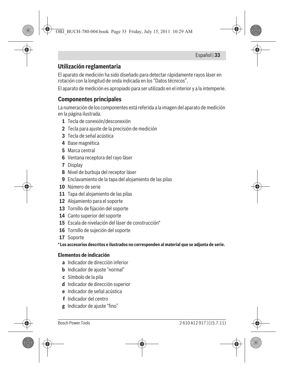 Bosch LR 1 Professional User Manual | Page 33 / 232