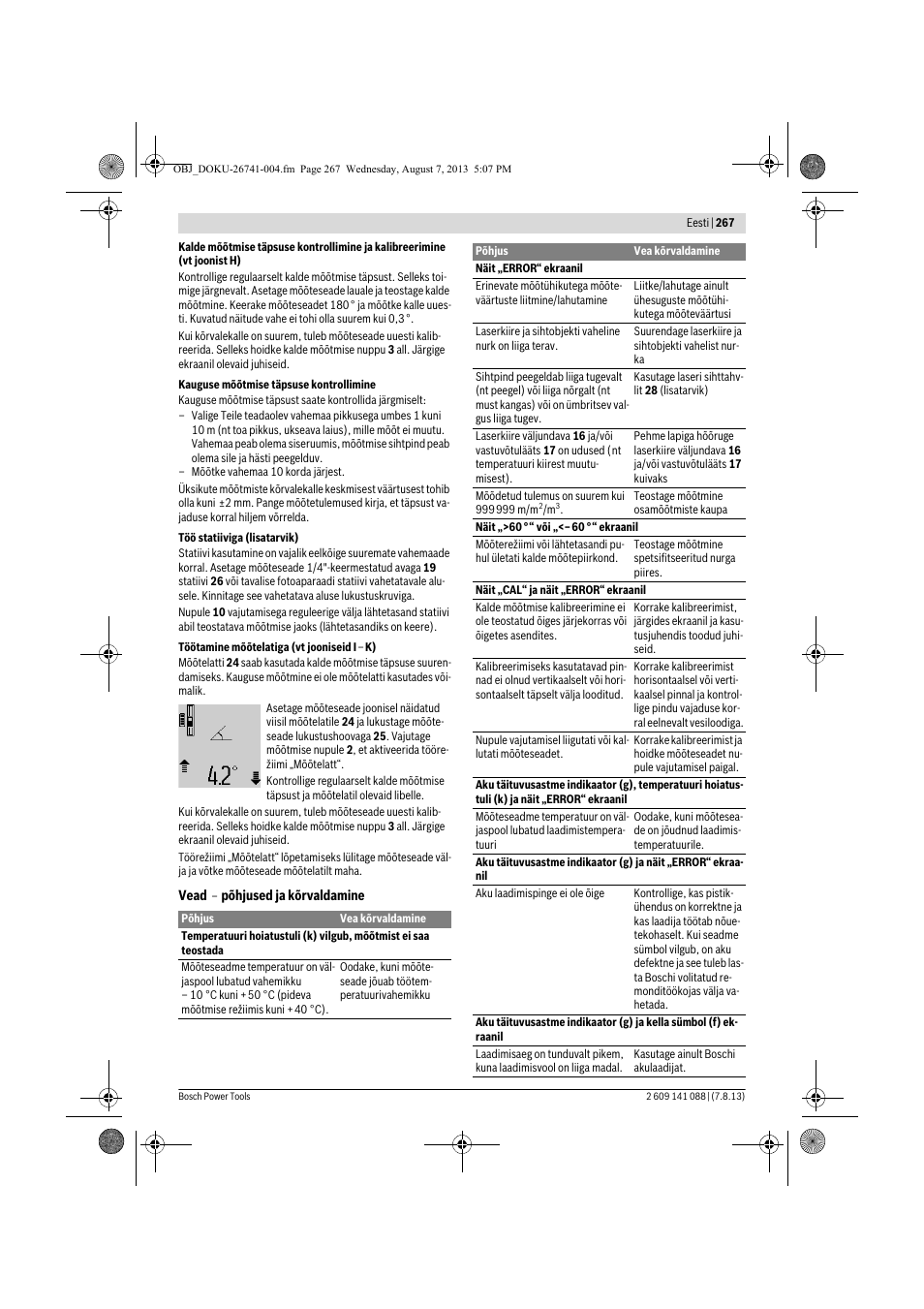Bosch GLM 80 + R 60 Professional User Manual | Page 267 / 309