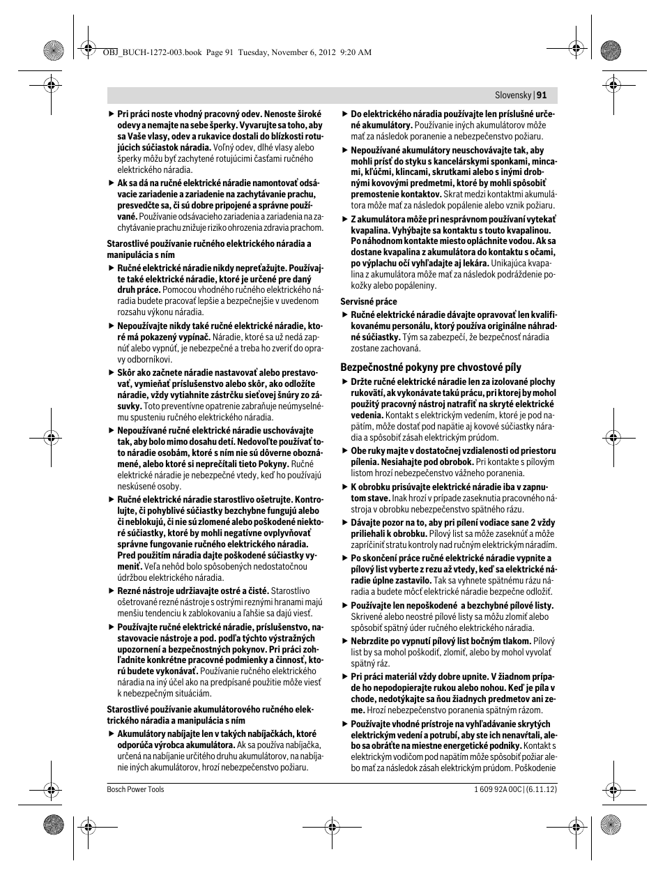 Bosch GSA 10,8 V-LI Professional User Manual | Page 91 / 172