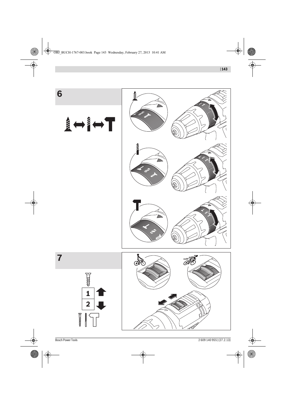 Bosch GSB 14,4-2-LI Professional User Manual | Page 143 / 145