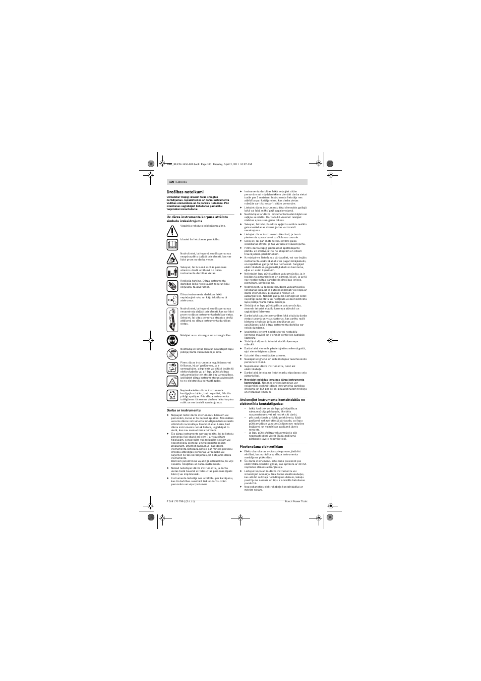 Bosch ALS 25 User Manual | Page 100 / 107