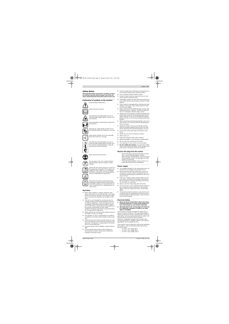 Bosch ALS 25 User Manual | Page 13 / 107