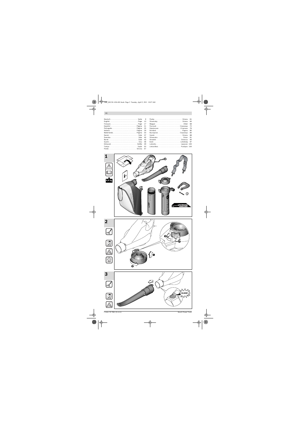 Bosch ALS 25 User Manual | Page 2 / 107