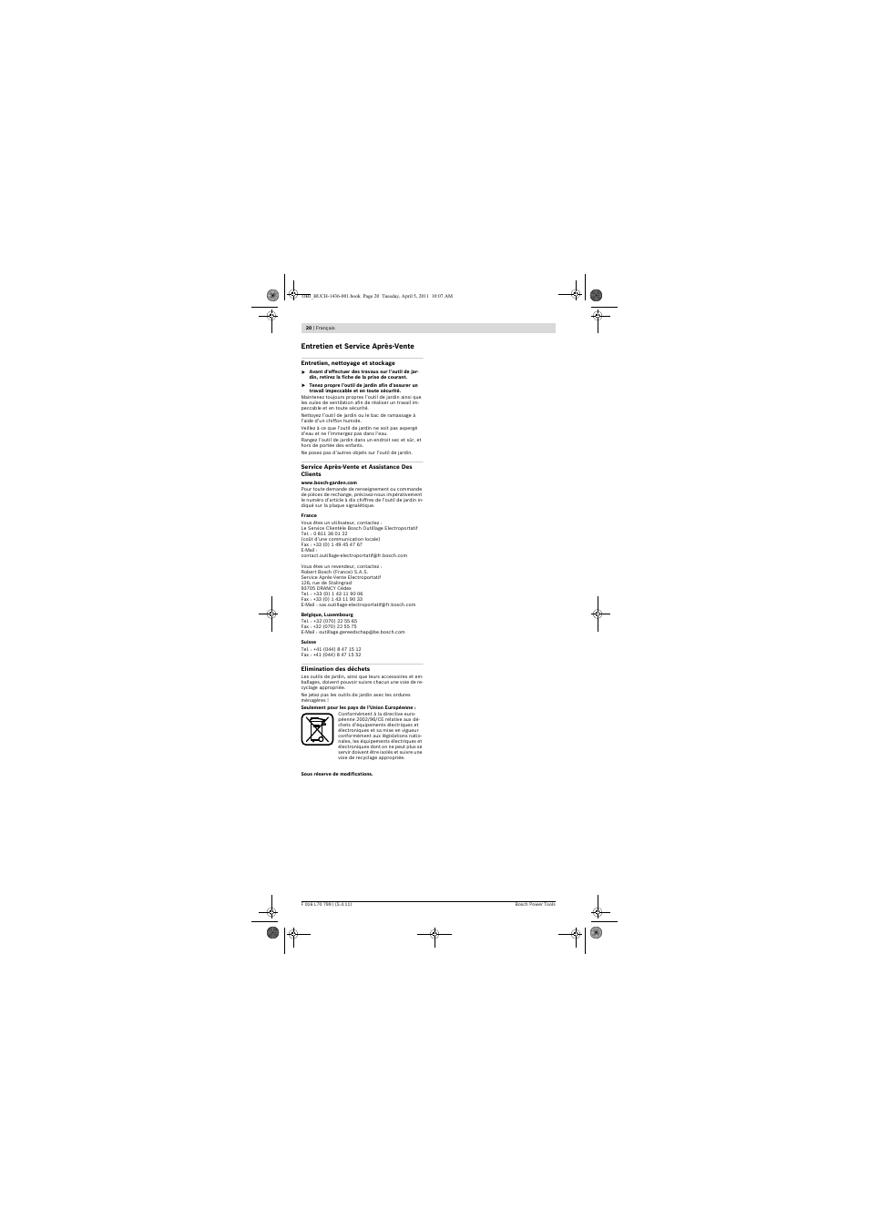 Bosch ALS 25 User Manual | Page 20 / 107