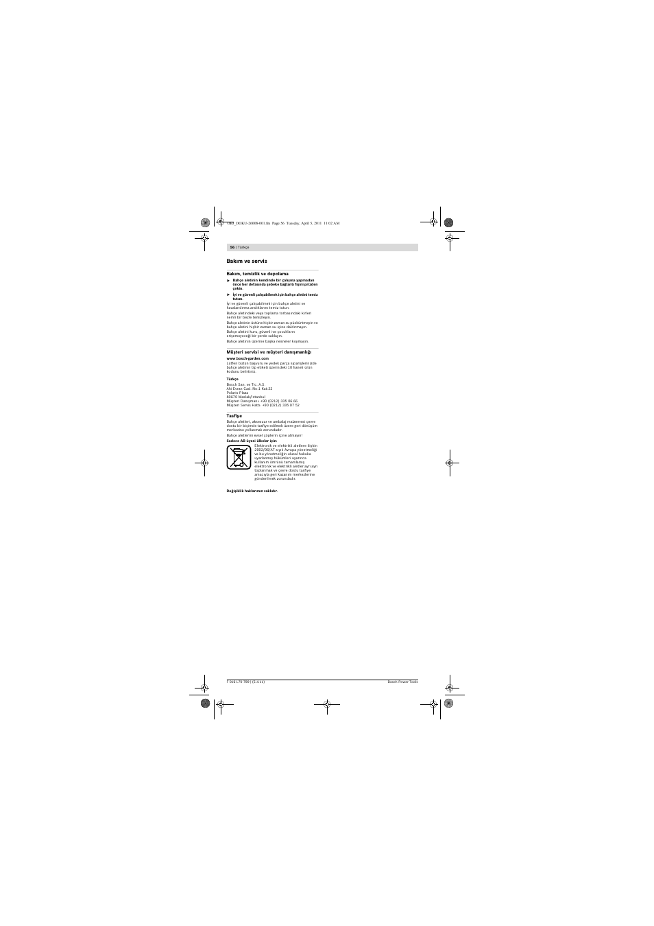 Bosch ALS 25 User Manual | Page 56 / 107