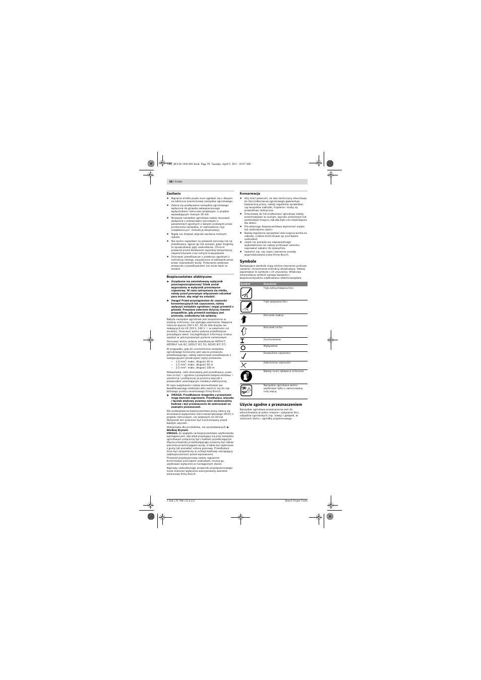 Bosch ALS 25 User Manual | Page 58 / 107