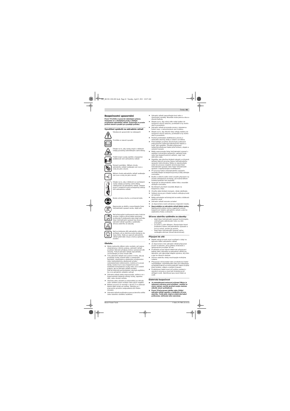 Bosch ALS 25 User Manual | Page 61 / 107
