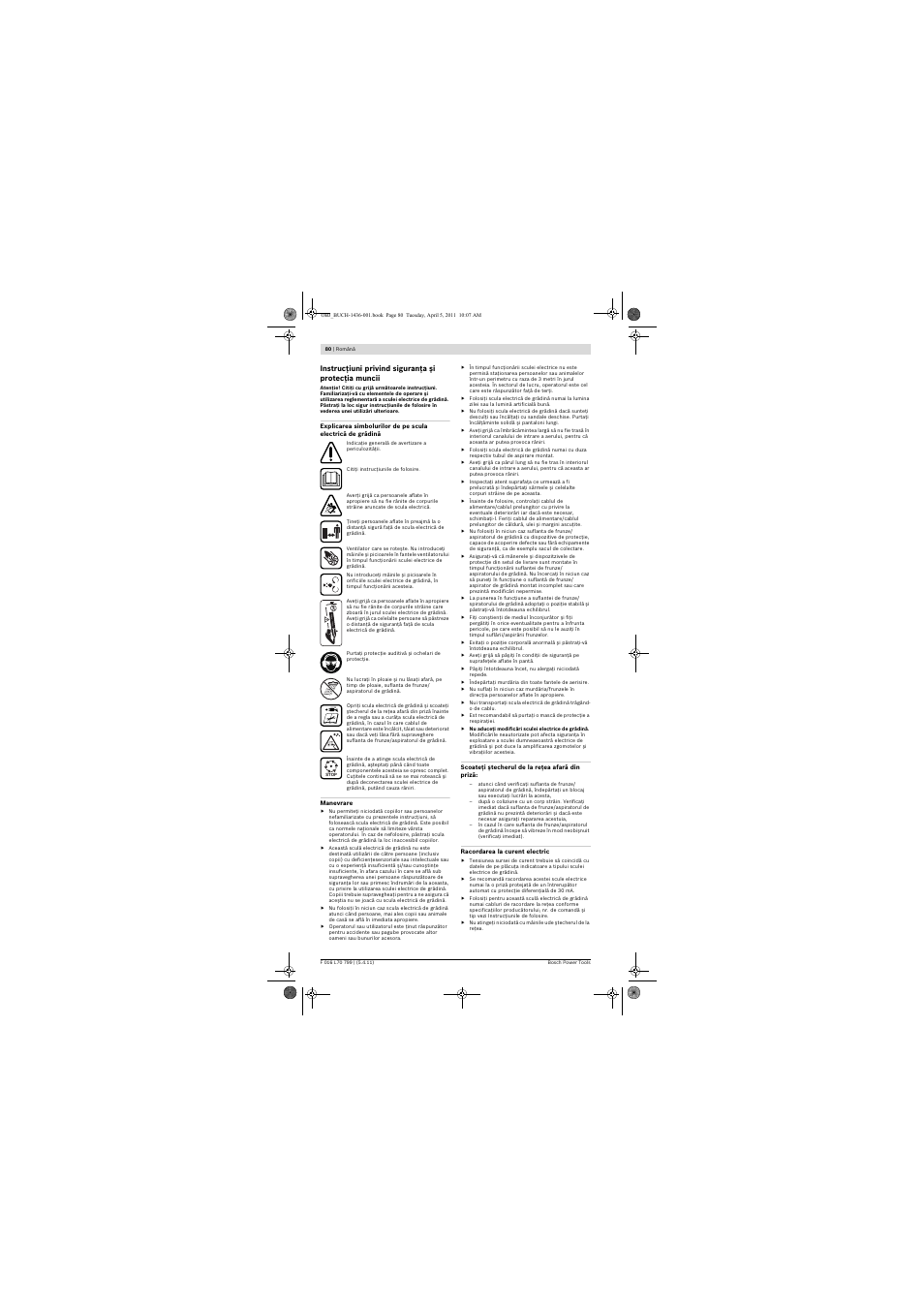 Bosch ALS 25 User Manual | Page 80 / 107