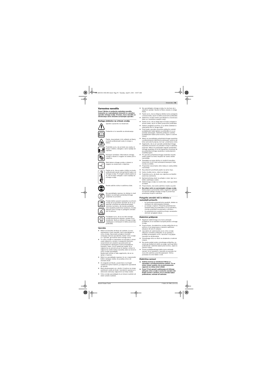 Bosch ALS 25 User Manual | Page 91 / 107