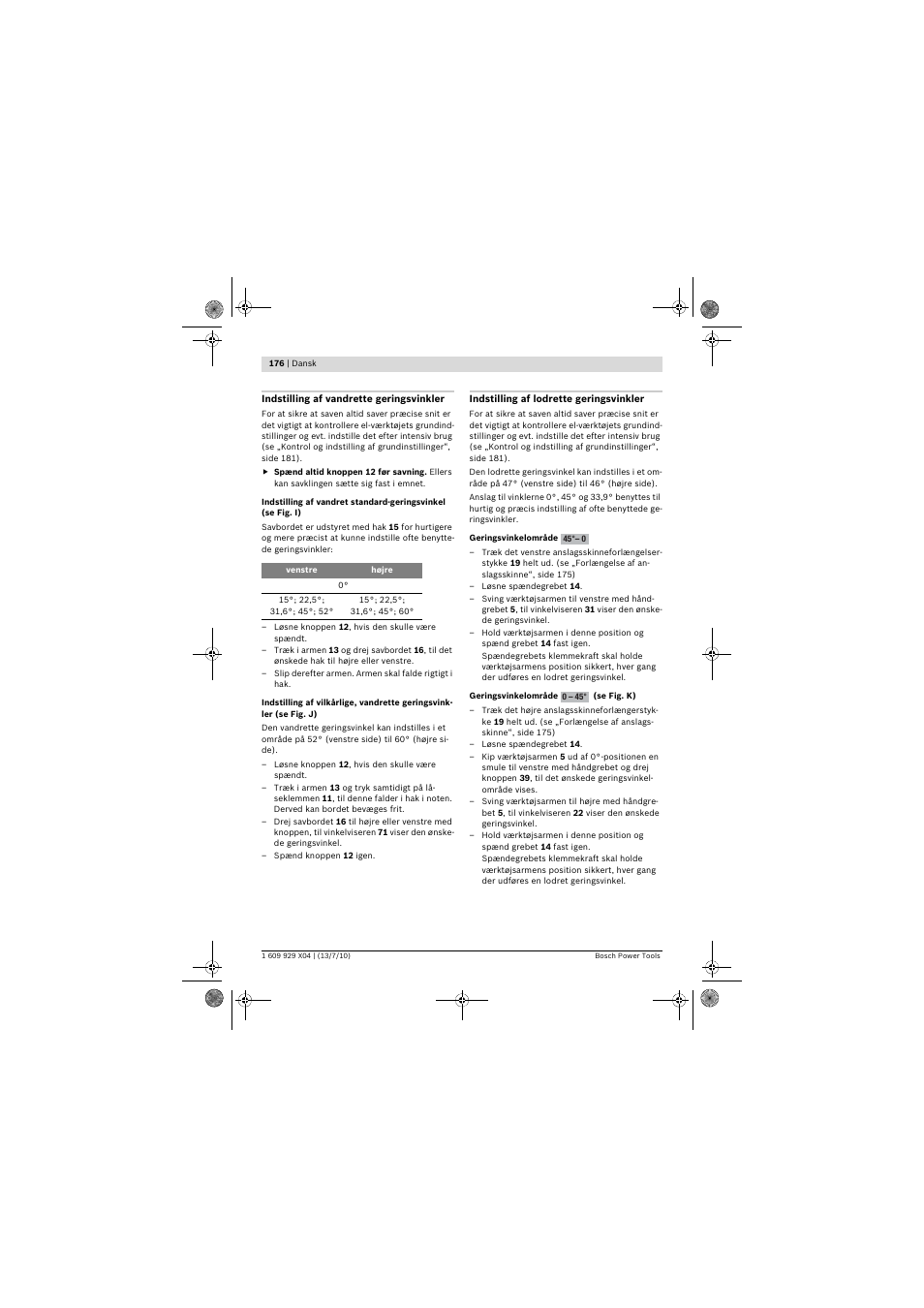 Bosch GCM 10 SD Professional User Manual | Page 176 / 630