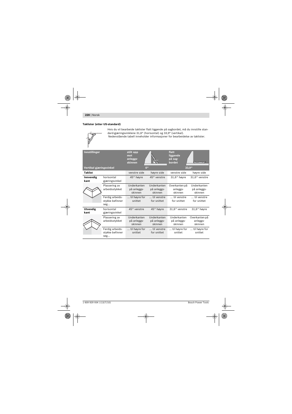 Bosch GCM 10 SD Professional User Manual | Page 220 / 630