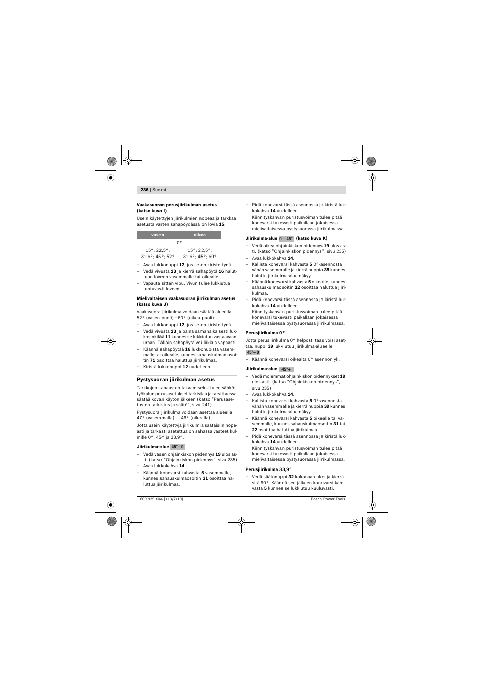 Bosch GCM 10 SD Professional User Manual | Page 236 / 630