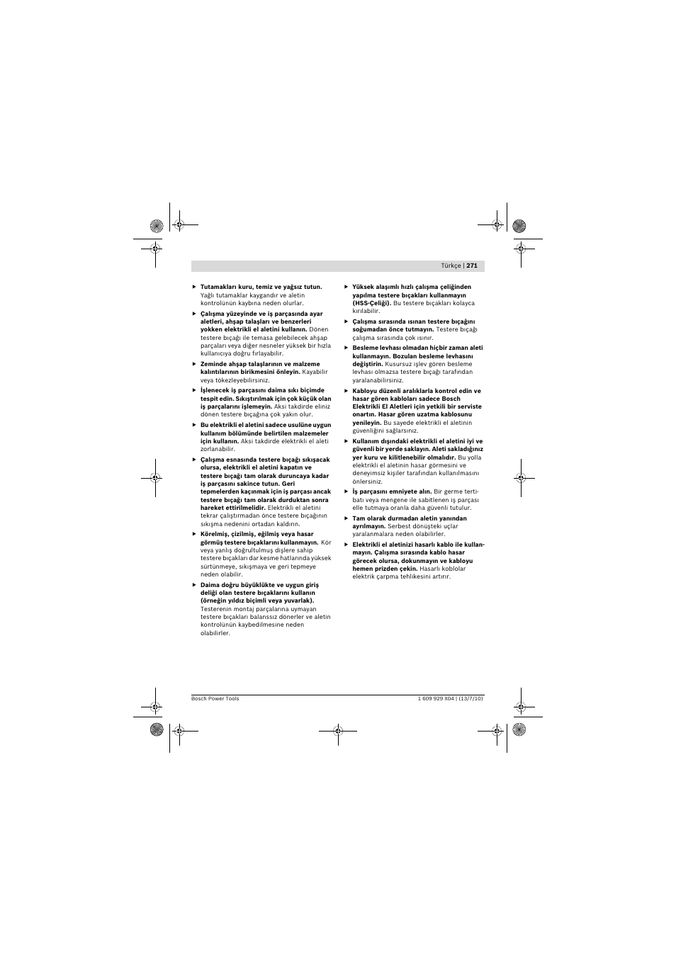 Bosch GCM 10 SD Professional User Manual | Page 271 / 630
