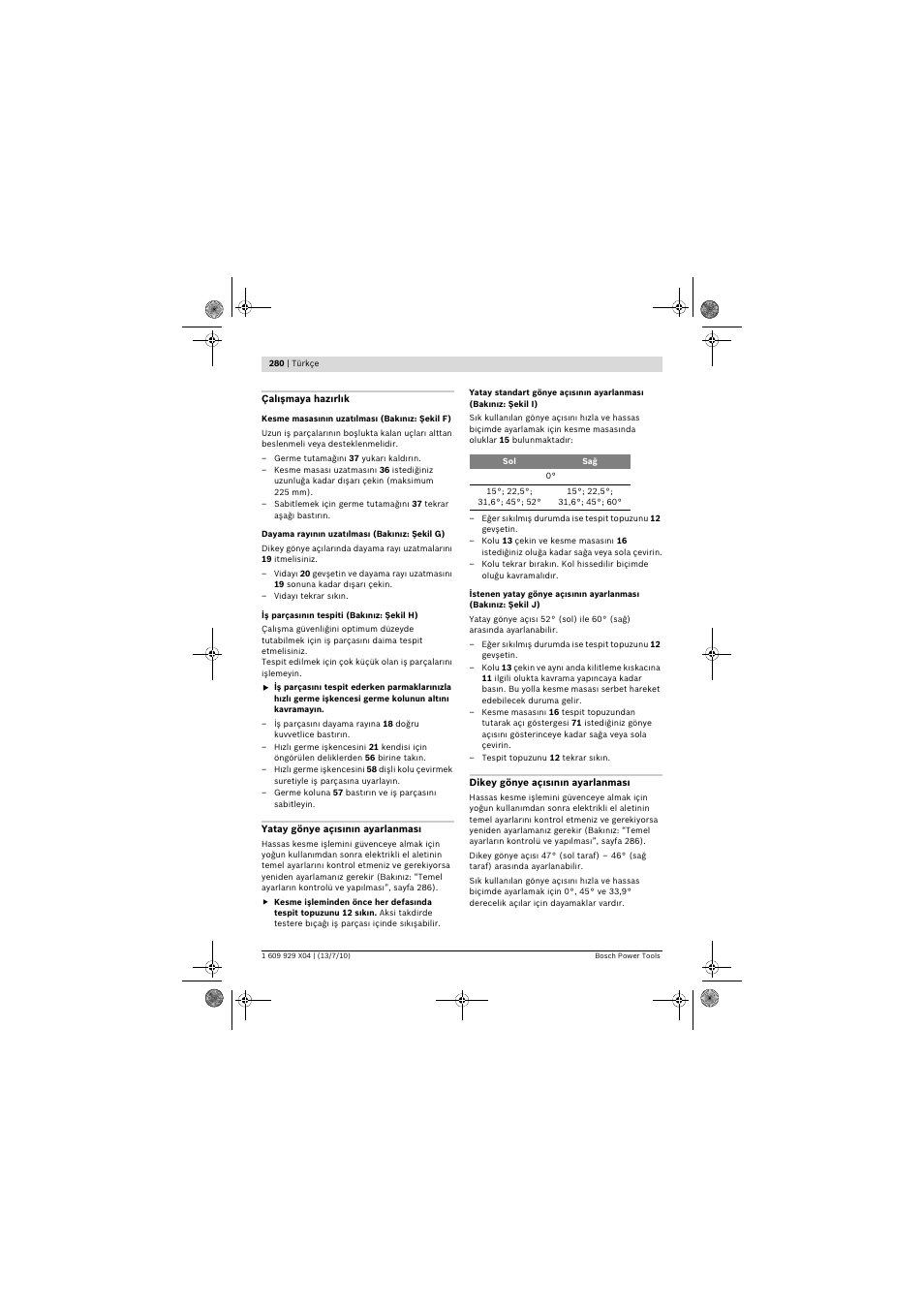 Bosch GCM 10 SD Professional User Manual | Page 280 / 630