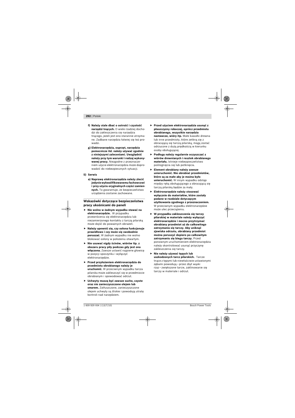 Bosch GCM 10 SD Professional User Manual | Page 292 / 630