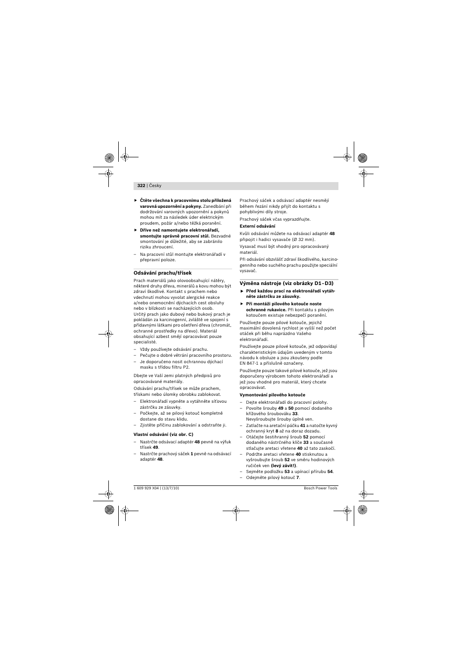 Bosch GCM 10 SD Professional User Manual | Page 322 / 630