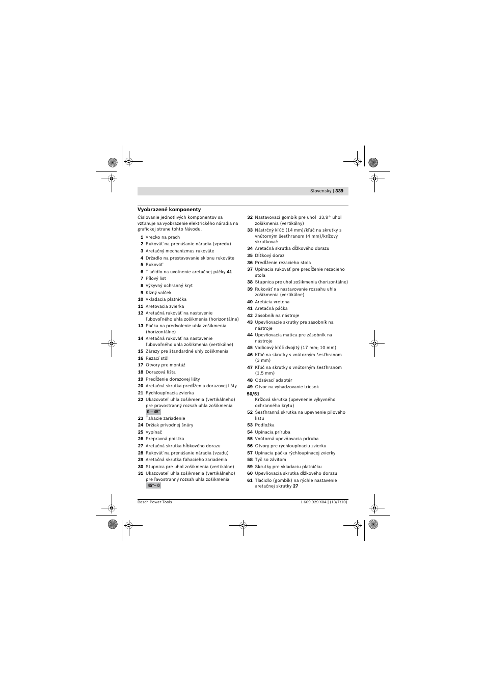 Bosch GCM 10 SD Professional User Manual | Page 339 / 630