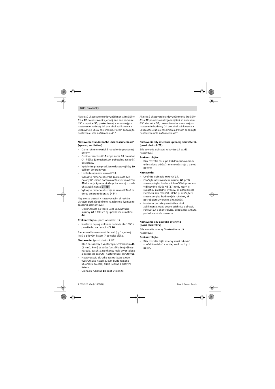 Bosch GCM 10 SD Professional User Manual | Page 352 / 630
