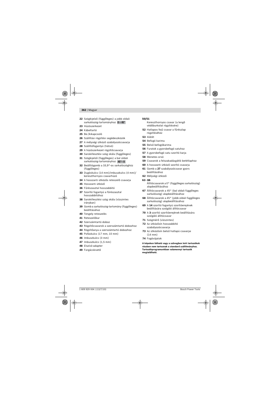 Bosch GCM 10 SD Professional User Manual | Page 362 / 630