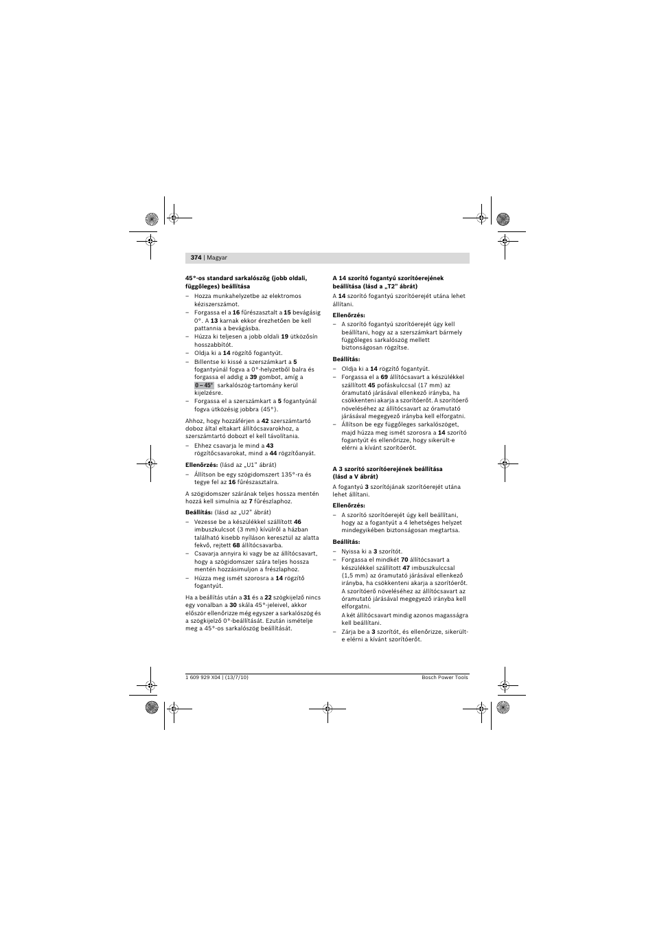 Bosch GCM 10 SD Professional User Manual | Page 374 / 630