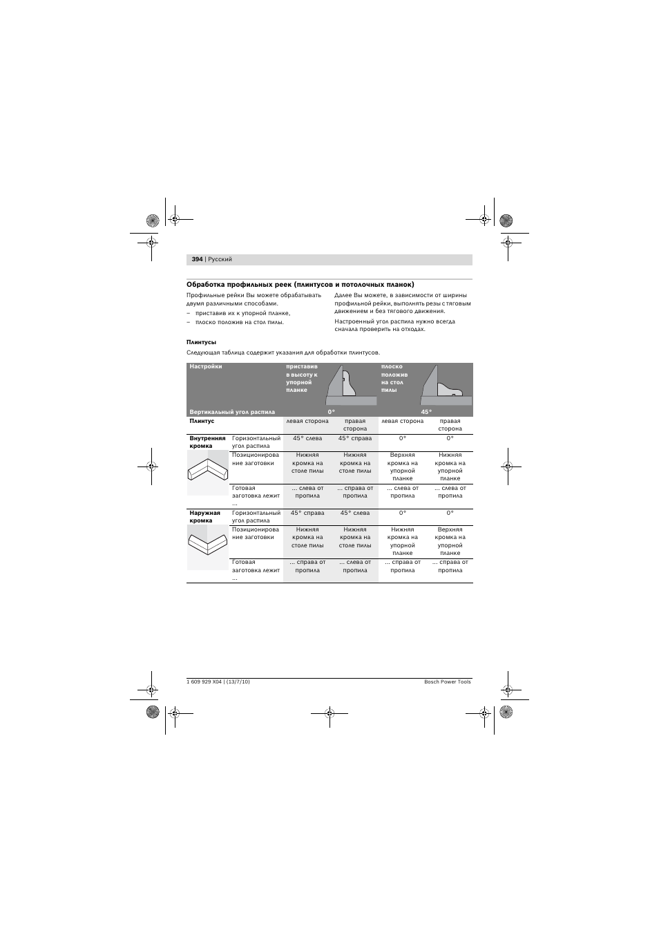 Bosch GCM 10 SD Professional User Manual | Page 394 / 630