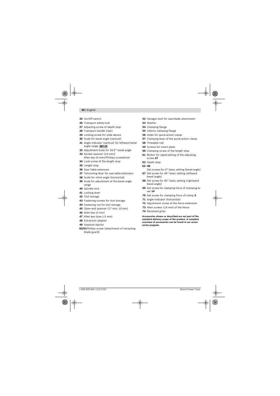 Bosch GCM 10 SD Professional User Manual | Page 40 / 630