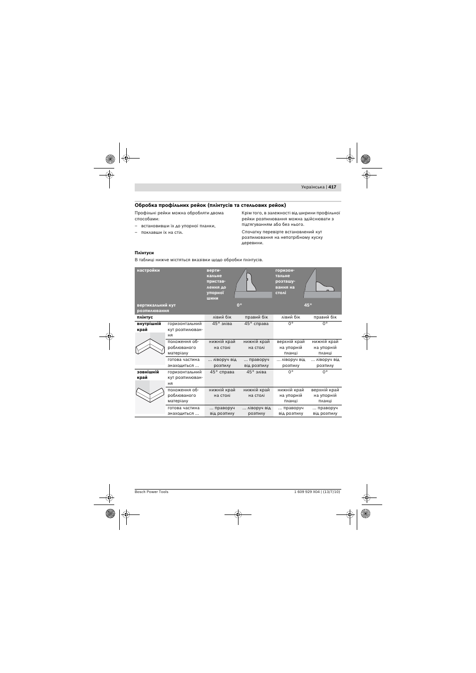 Bosch GCM 10 SD Professional User Manual | Page 417 / 630