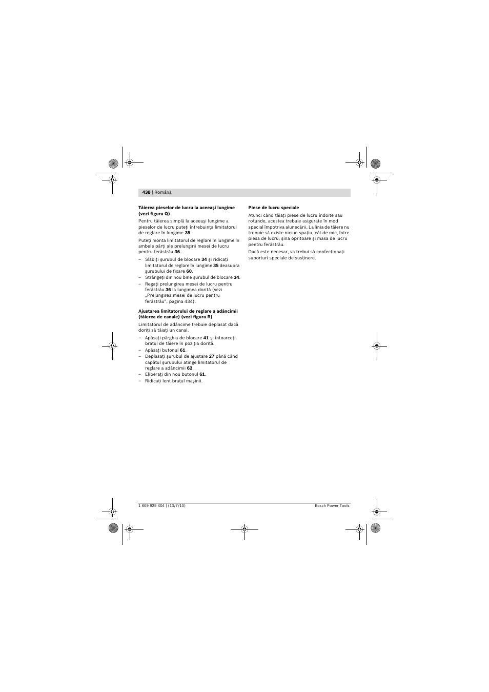 Bosch GCM 10 SD Professional User Manual | Page 438 / 630