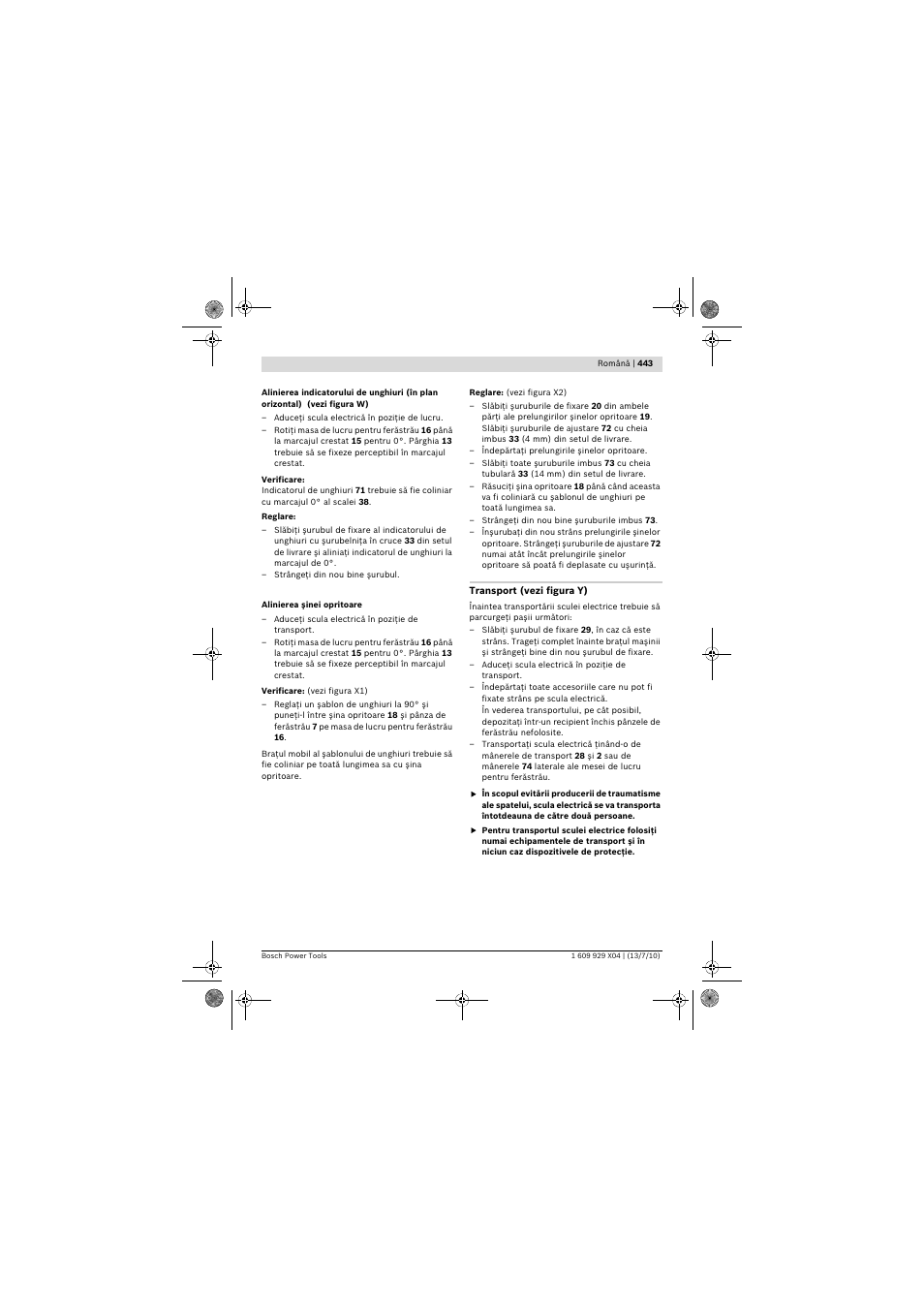 Bosch GCM 10 SD Professional User Manual | Page 443 / 630