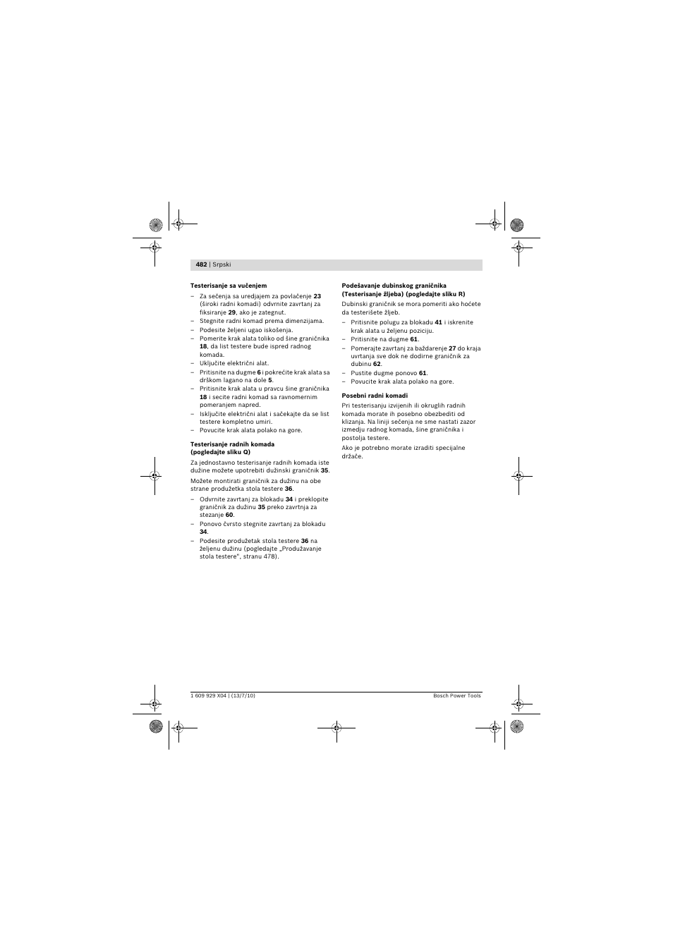 Bosch GCM 10 SD Professional User Manual | Page 482 / 630
