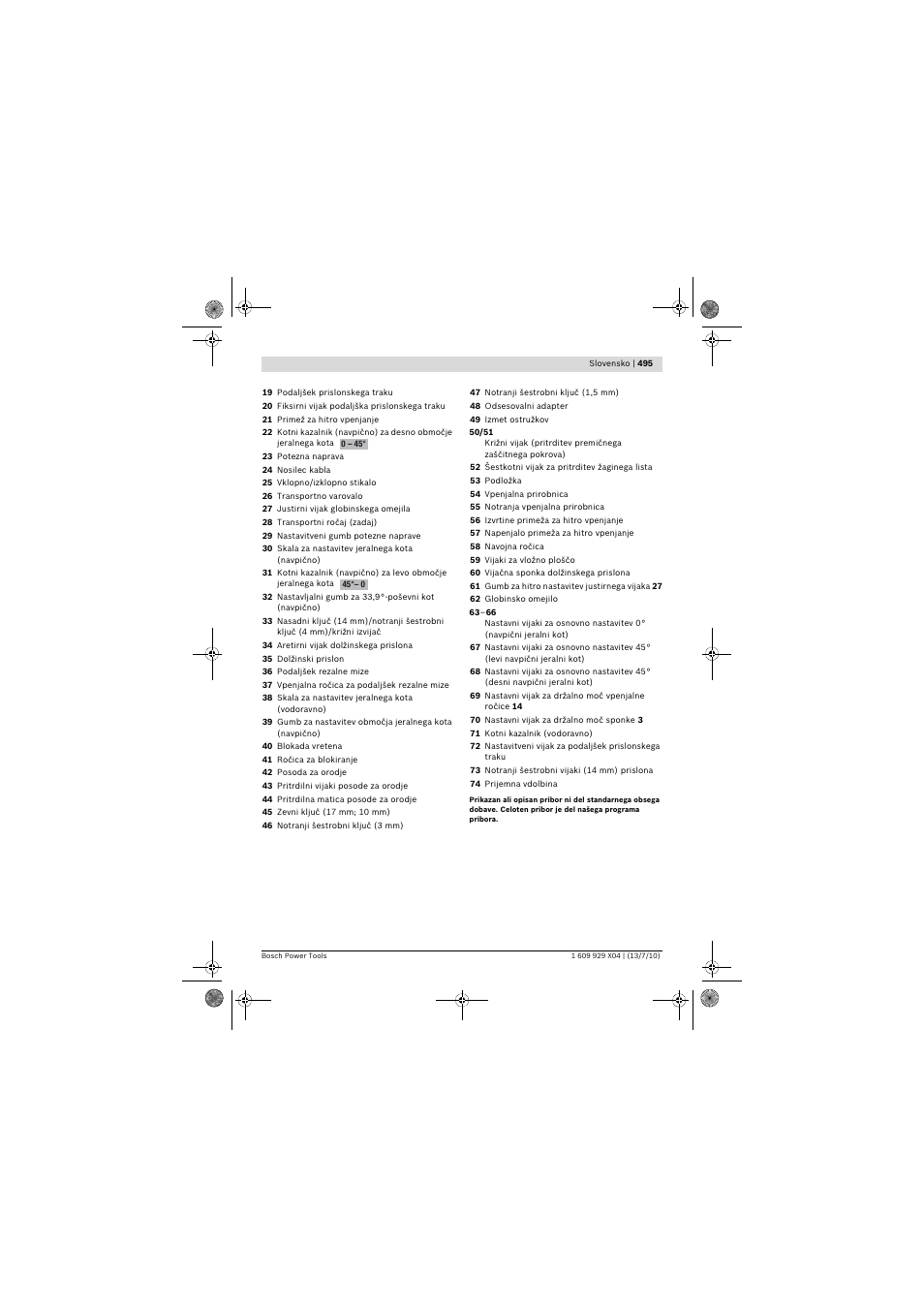 Bosch GCM 10 SD Professional User Manual | Page 495 / 630