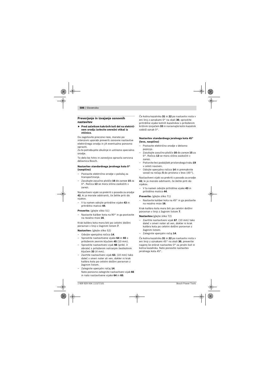 Bosch GCM 10 SD Professional User Manual | Page 506 / 630