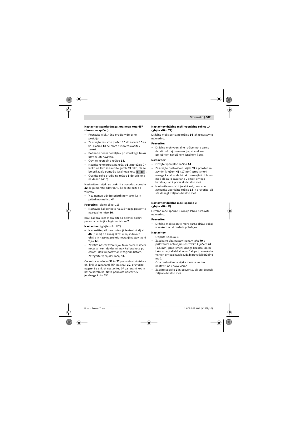 Bosch GCM 10 SD Professional User Manual | Page 507 / 630