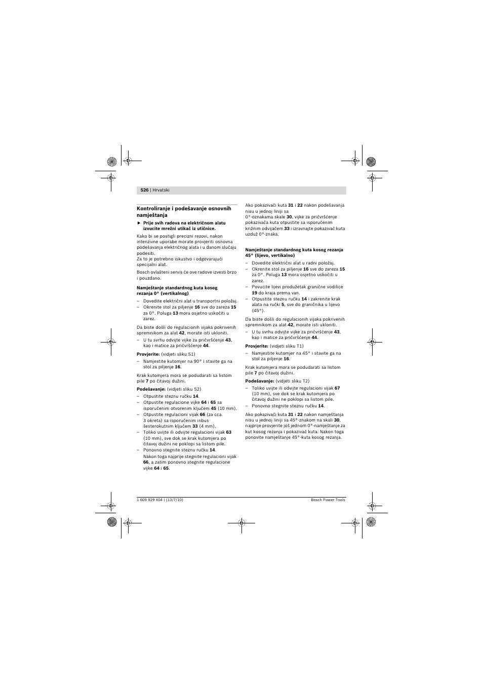 Bosch GCM 10 SD Professional User Manual | Page 526 / 630