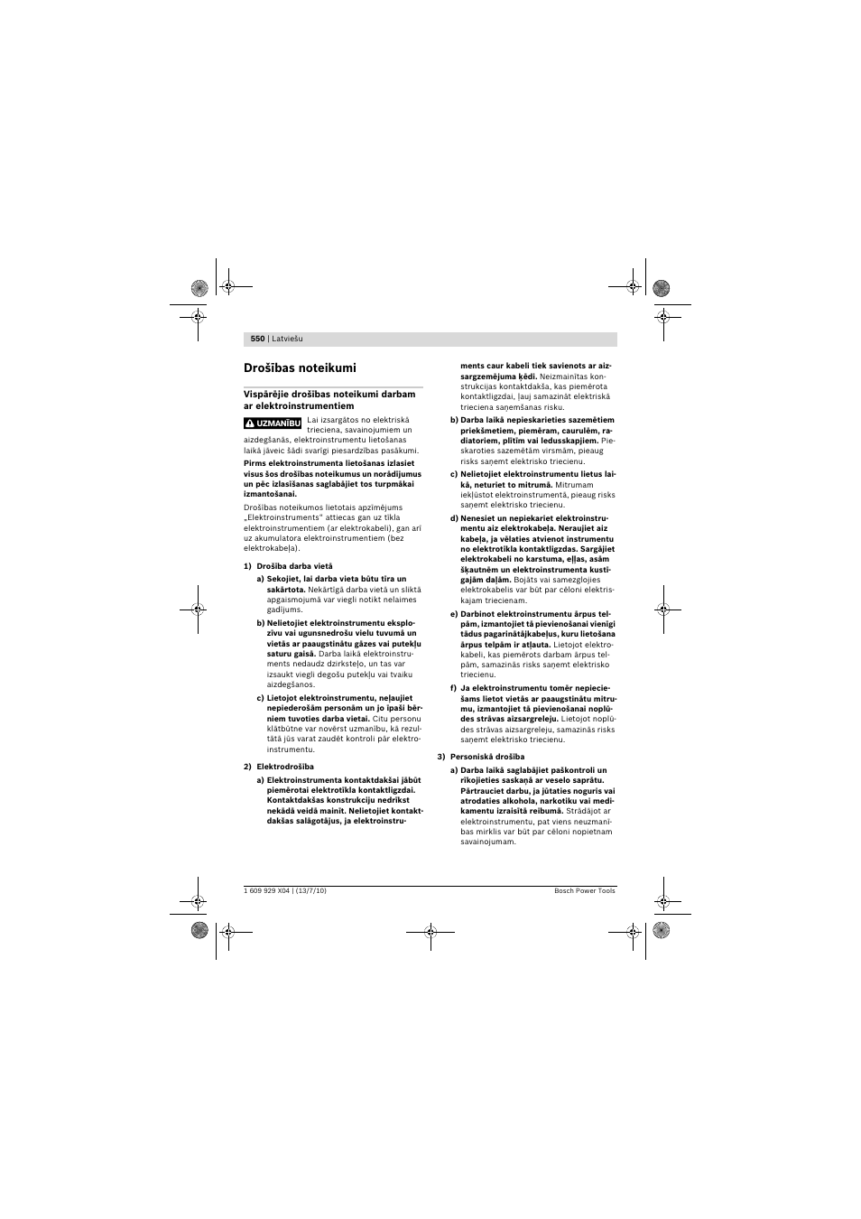 Bosch GCM 10 SD Professional User Manual | Page 550 / 630