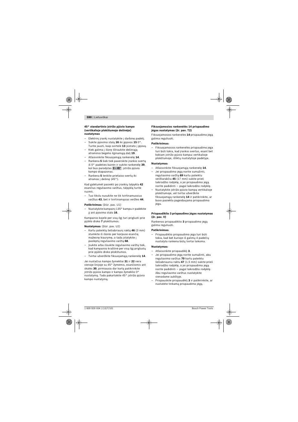 Bosch GCM 10 SD Professional User Manual | Page 590 / 630