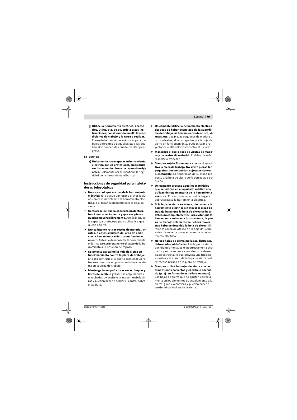 Bosch GCM 10 SD Professional User Manual | Page 79 / 630