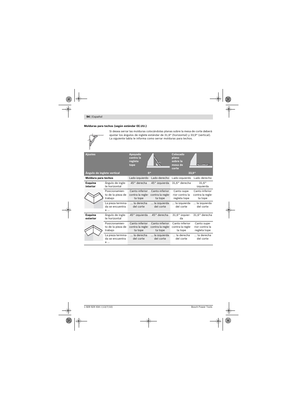Bosch GCM 10 SD Professional User Manual | Page 94 / 630