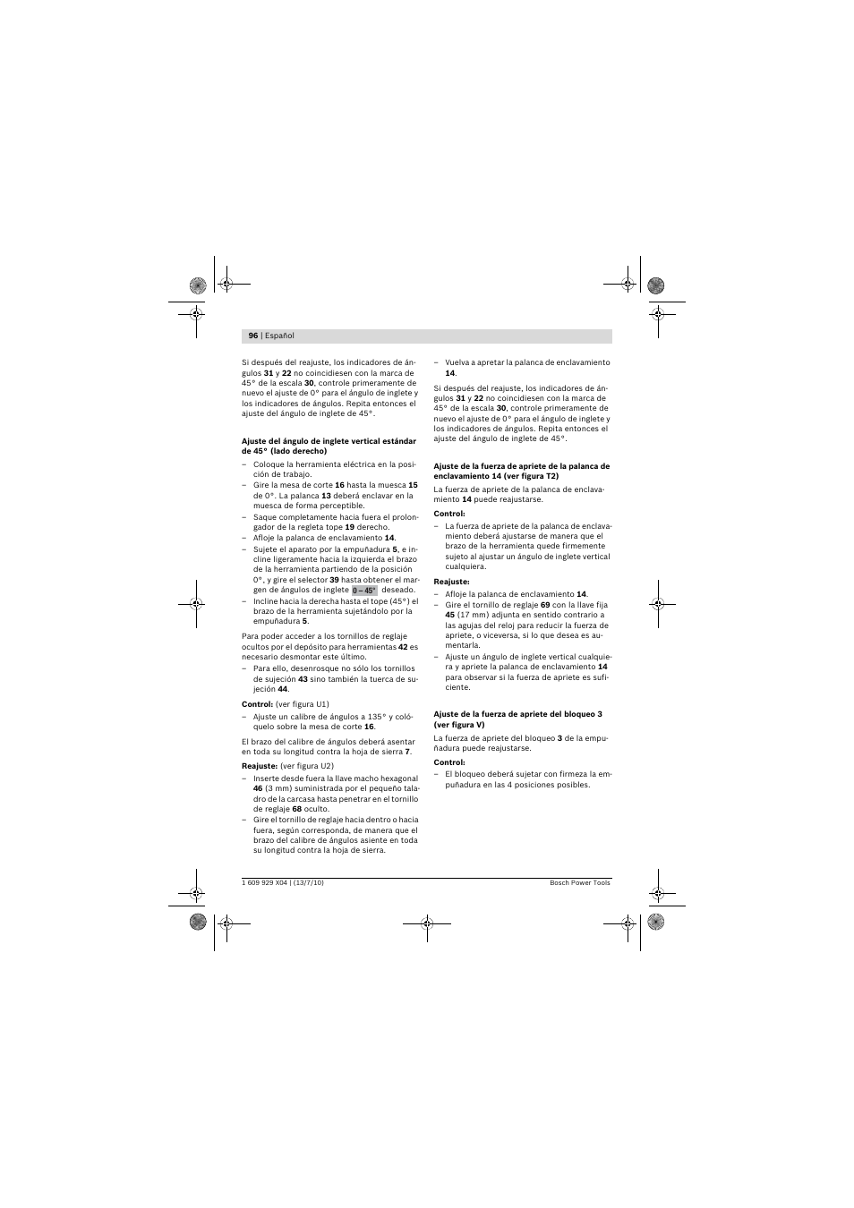 Bosch GCM 10 SD Professional User Manual | Page 96 / 630