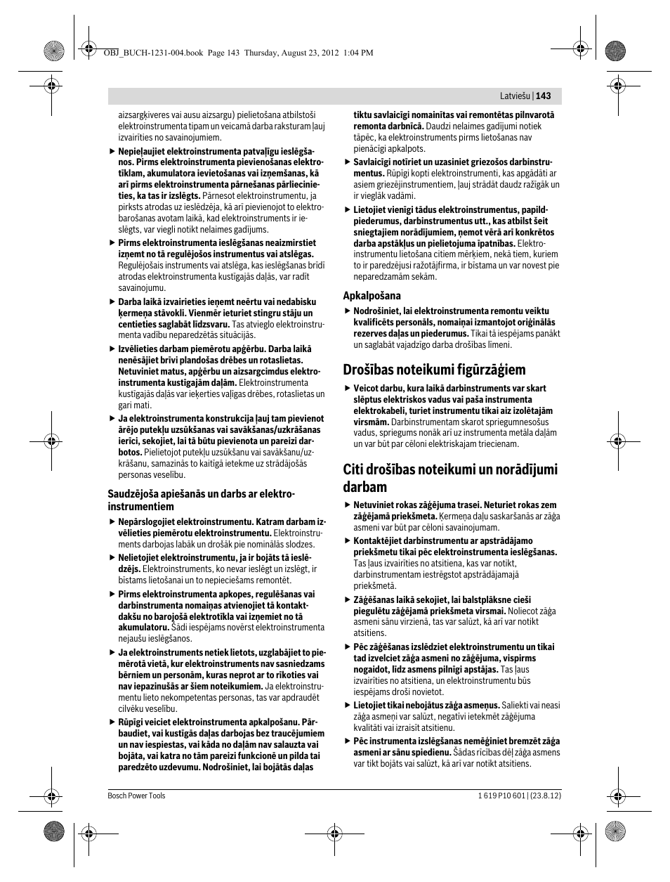 Bosch GST 90 E Professional User Manual | Page 143 / 178