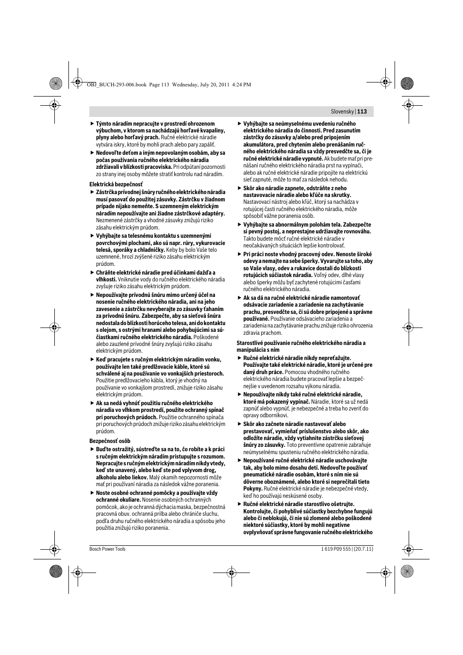 Bosch GKS 85 G Professional User Manual | Page 113 / 217