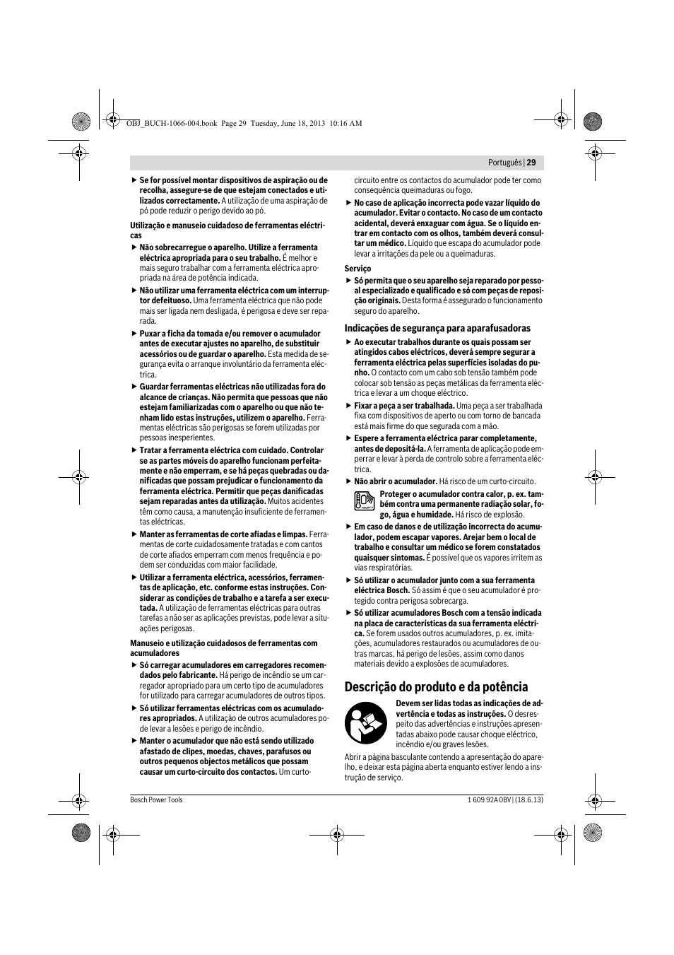 Descrição do produto e da potência | Bosch GDR 10,8-LI Professional User Manual | Page 29 / 171