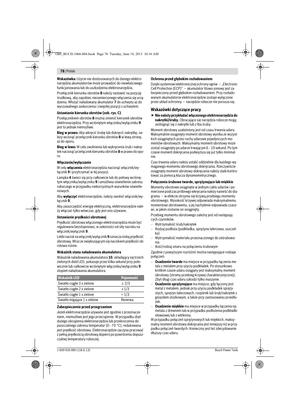 Bosch GDR 10,8-LI Professional User Manual | Page 78 / 171