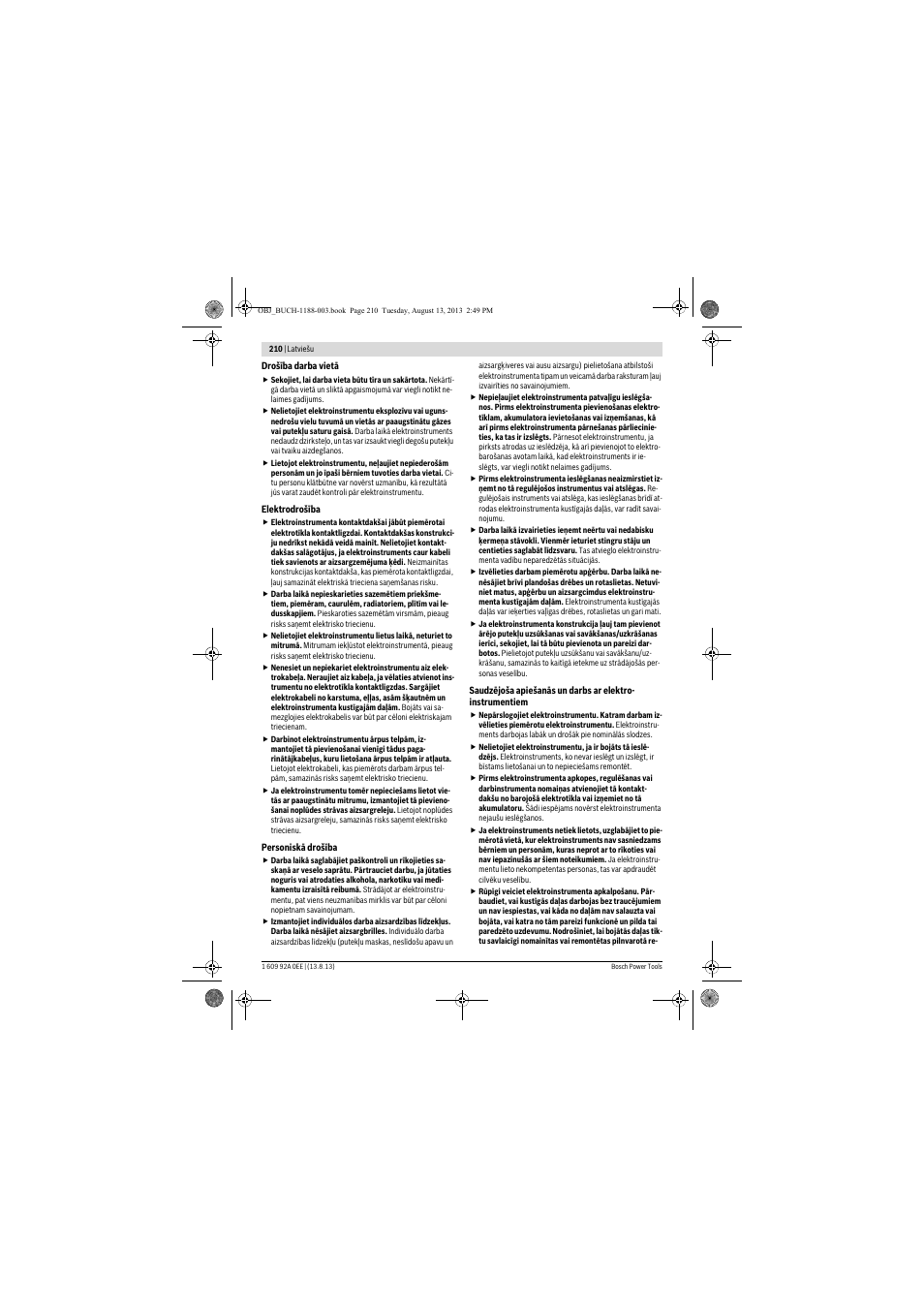 Bosch GWS 7-125 Professional User Manual | Page 210 / 257